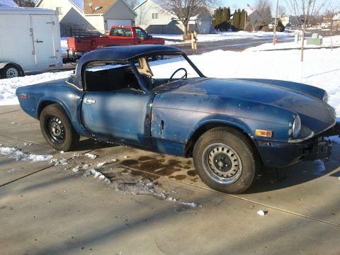The 1974 Spitfire That Followed Me Home